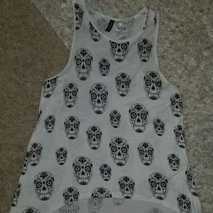 Sugar skull tank top